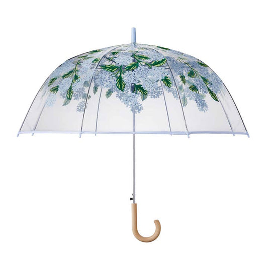 Rifle Paper Co Clear Umbrella - Hydrangea