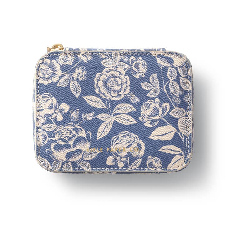 Rifle Paper Co Travel Jewelry Case - English Rose