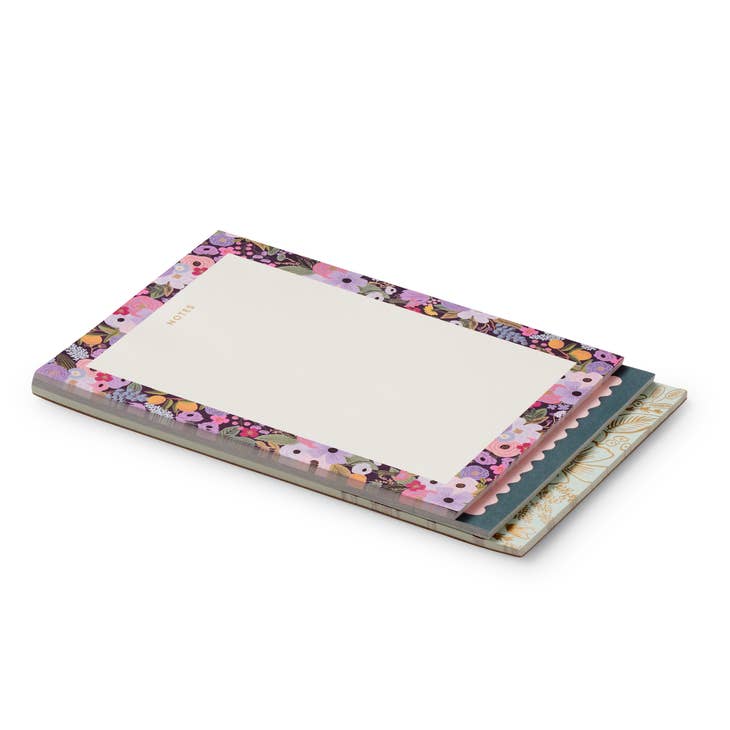 Notepad Riffle Paper Rifle Paper Co Tiered Notepad - Garden Party – Relish Decor