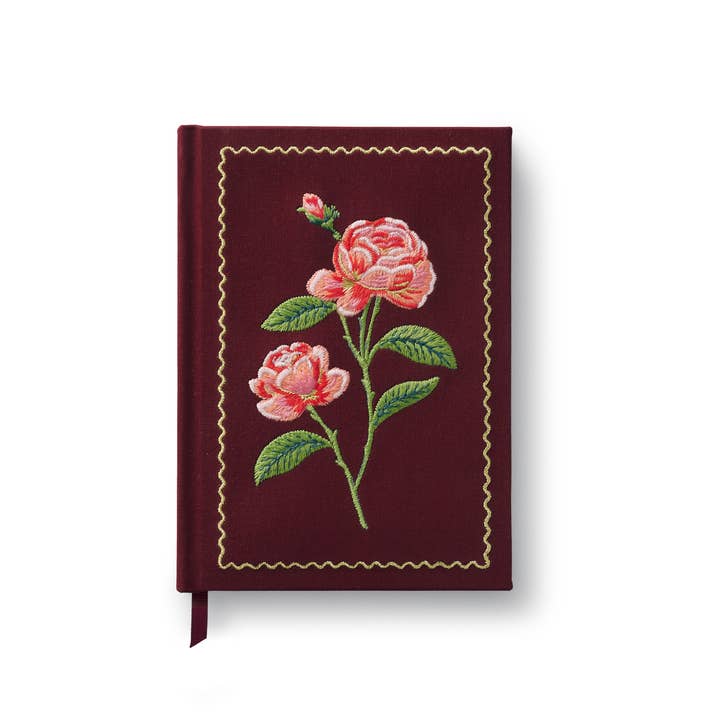 Rifle Paper Co Embroidered Journal - Roses