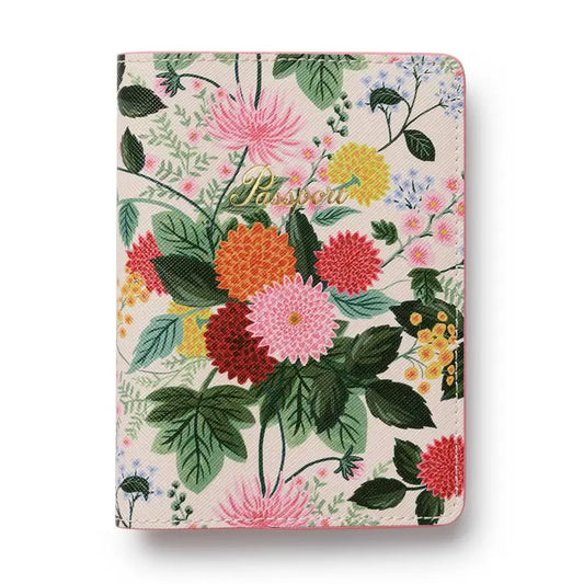 Rifle Paper Co Passport Holder - Dahlia