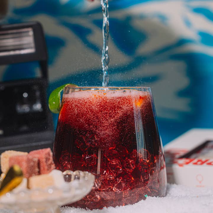 Winter Sangria Cocktail Cube Trio