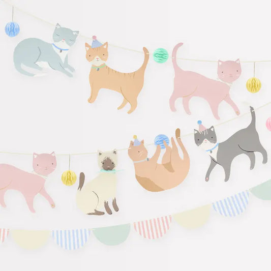 Cute Kittens Garland Set
