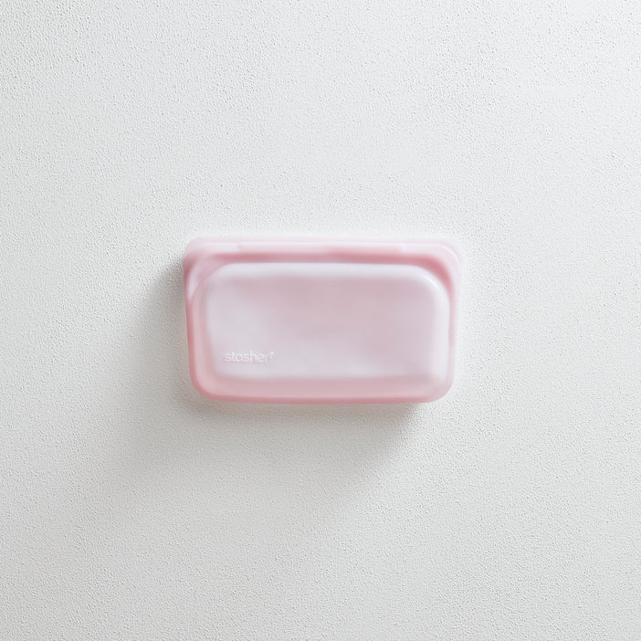 Stasher Snack Bag - Rose Quartz