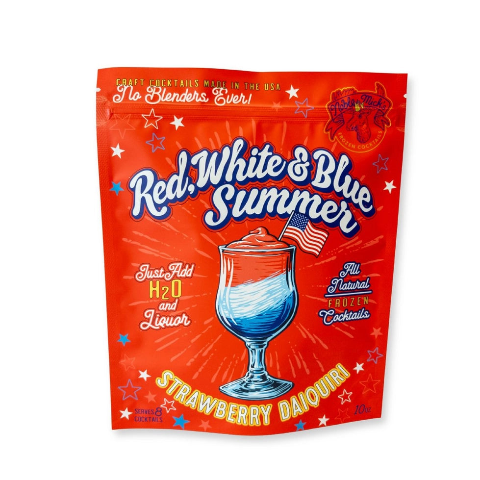 Red, White & Blue Summer Frozen Cocktail Kit - Strawberry Daiquiri