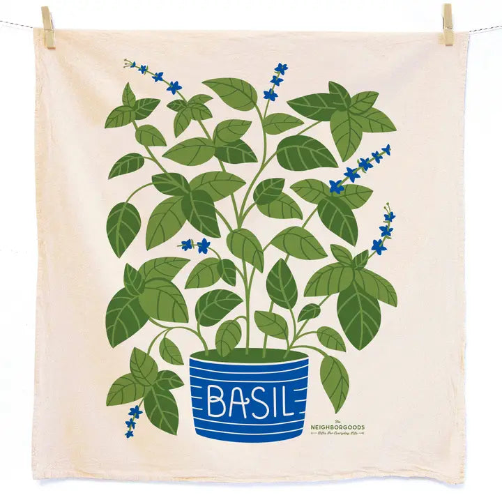 Tomato Basil Tea Towel Set