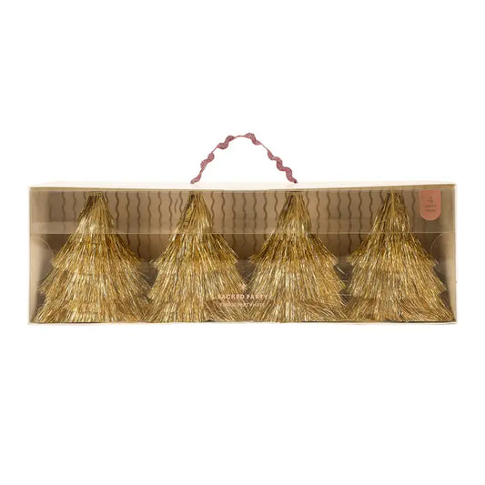 Mini Party Hats Set - Golden Girl