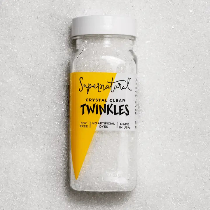 Twinkles Sanding Sugar - Crystal Clear