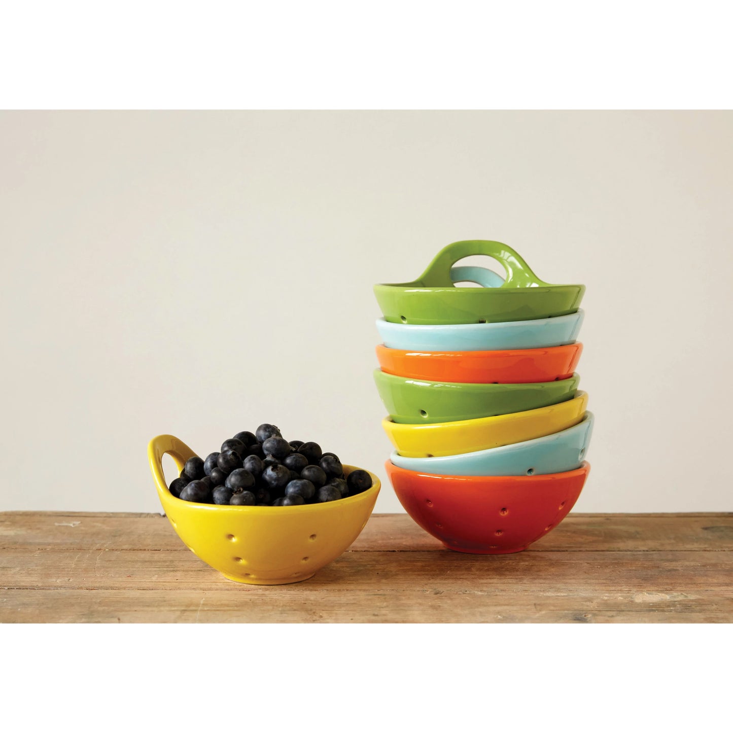 Berry Bowl with Handle - Brights