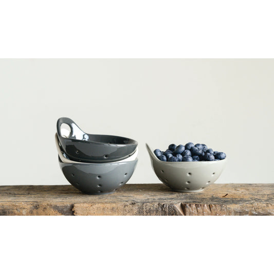 Berry Bowl with Handle - Neutral