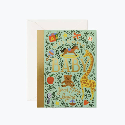 Rifle Paper Co Card - Storybook Baby