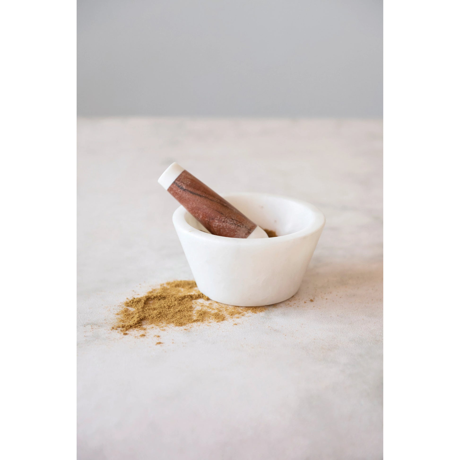 Acacia Wood Mortar and Pestle