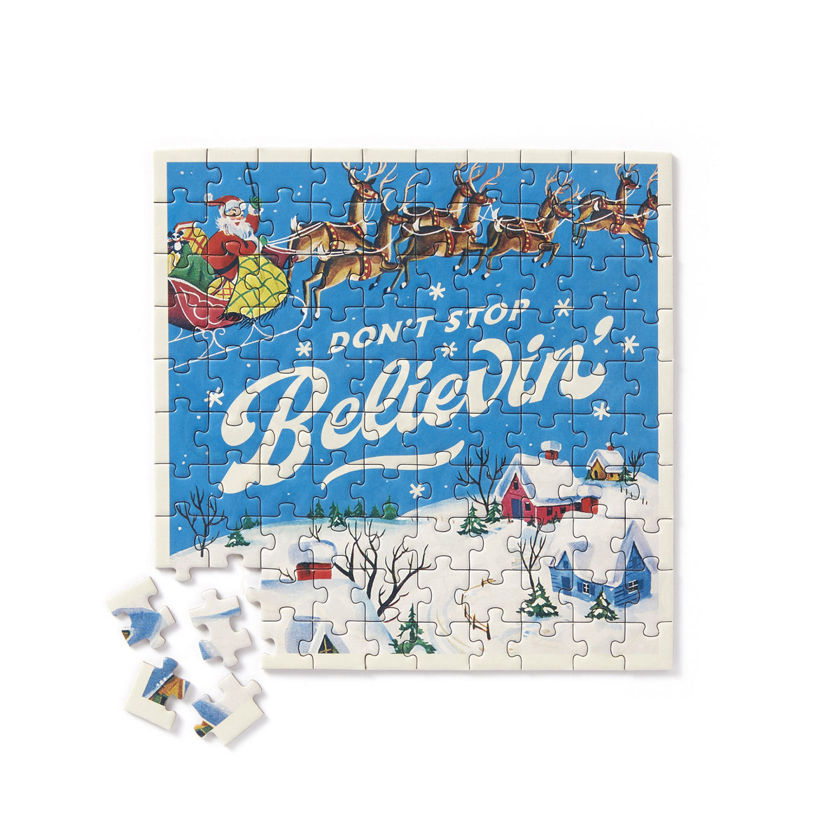 Don't Stop Believin' Mini Shaped Puzzle