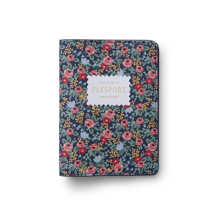 Rifle Paper Co Passport Holder - Rosa