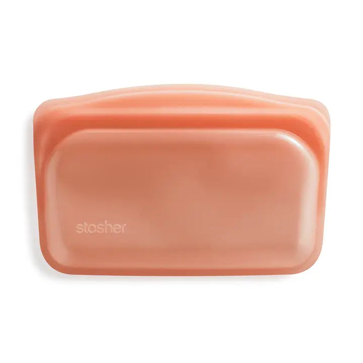 Stasher Snack Bag - Rainbow Coral