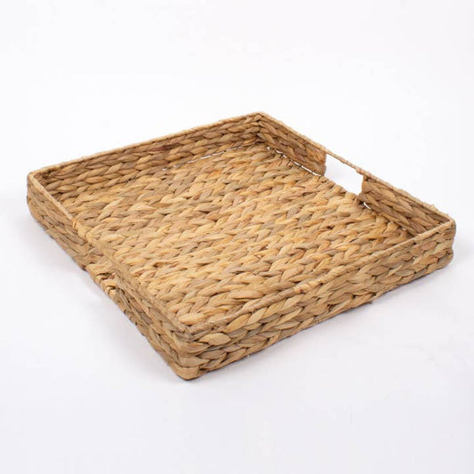 Woven Square Tray - Natural