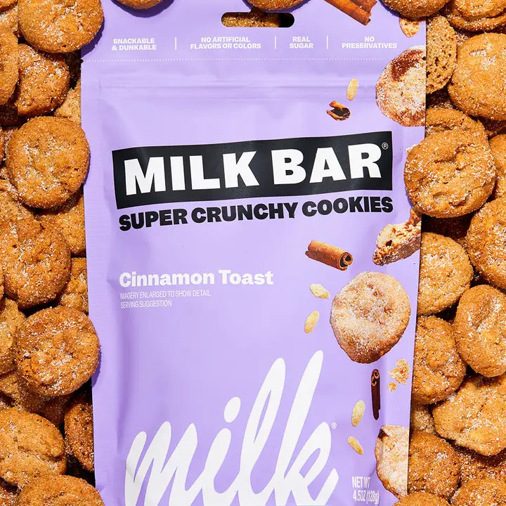 Milk Bar Super Crunchy Cookies - Cinnamon Toast