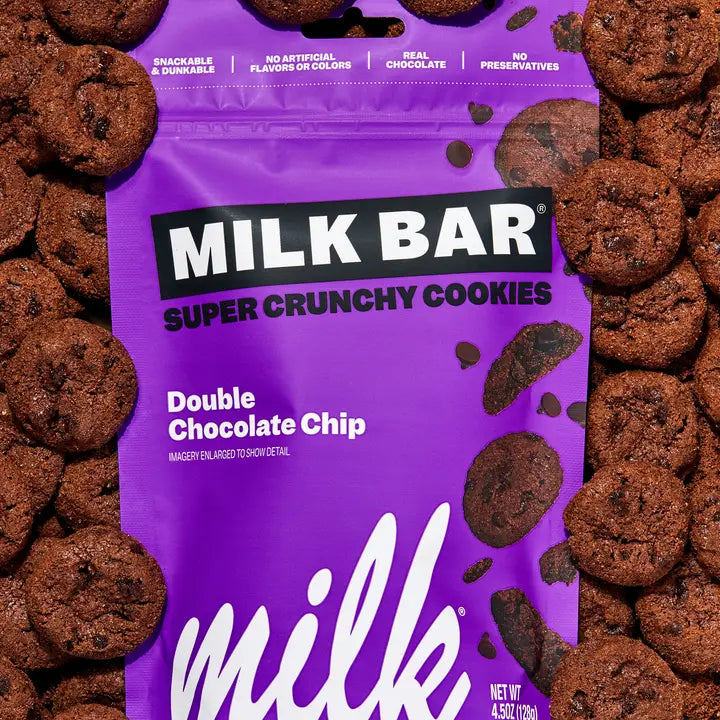 Milk Bar Super Crunchy Cookies - Double Chocolate Chip