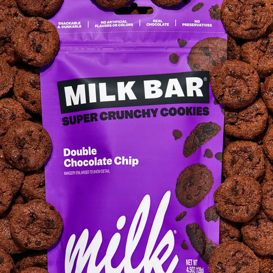 Milk Bar Super Crunchy Cookies - Double Chocolate Chip