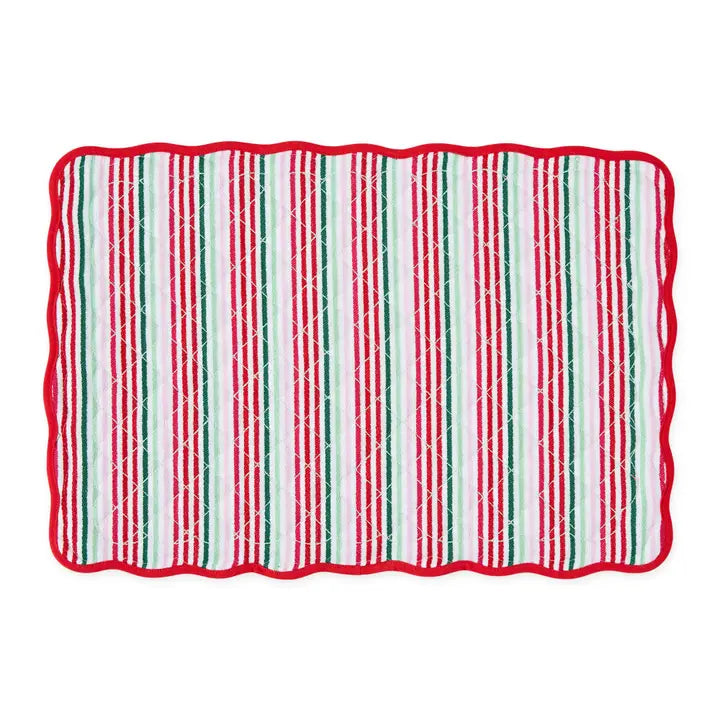 Holly Jolly Quilted Placemat