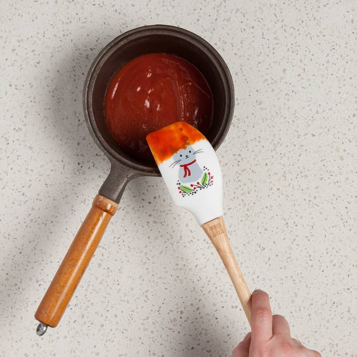 Silicone Spatula - Jingle Cat