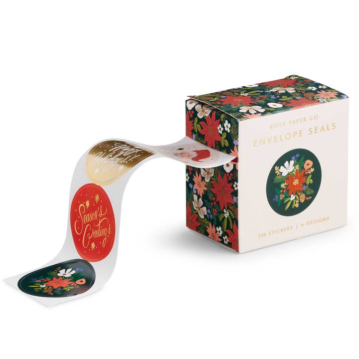 Rifle Paper Co Envelope Seals - Holiday