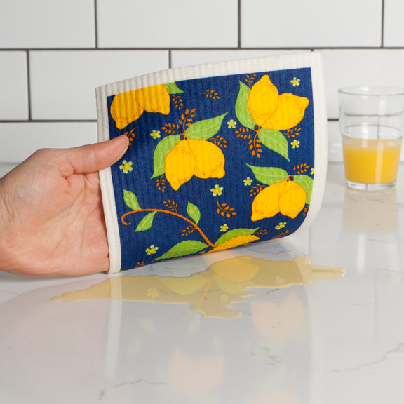 Swedish Dishcloth - Provencal Lemons
