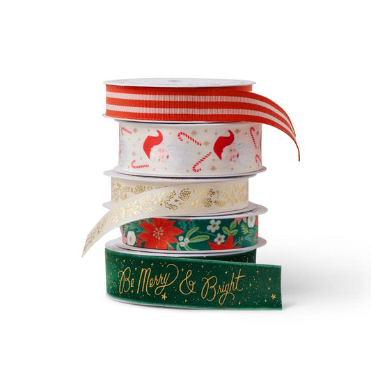 Rifle Paper Co Ribbon Set - Merry & Bright