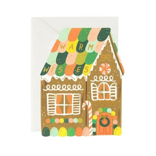 Rifle Paper Co Card - Gingerbread House