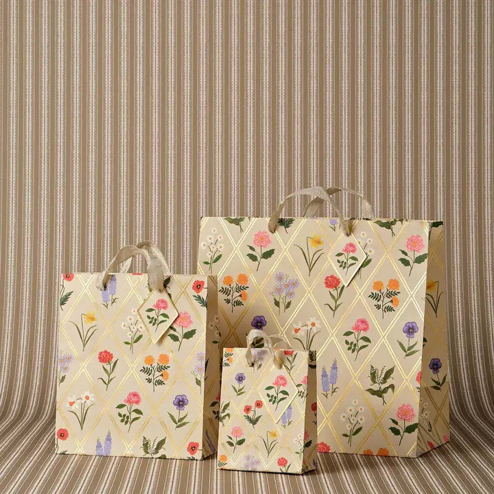 Rifle Paper Co Medium Gift Bag - Garden Study
