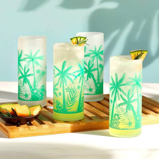 Vintage Palm Trees Tumbler