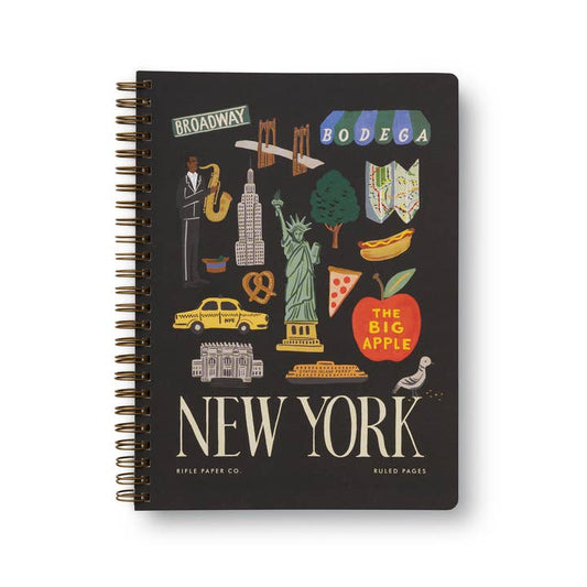 Rifle Paper Co Spiral Notebook - New York