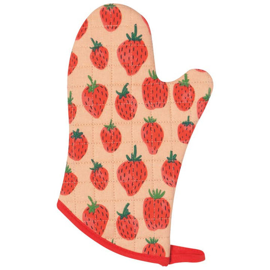 Oven Mitt Pot Holder Set - Berry Sweet