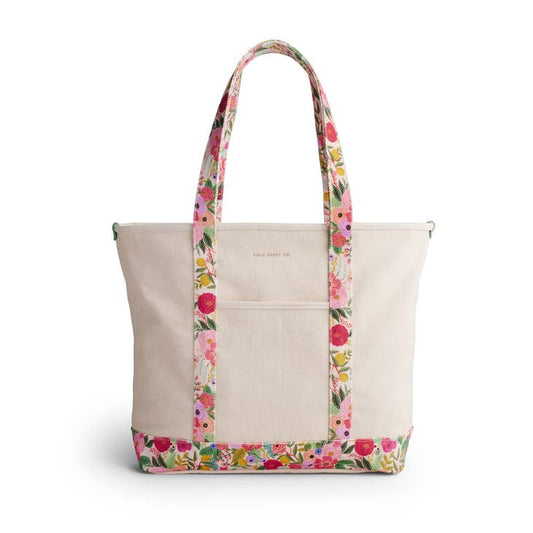 Rifle Paper Co Canvas Carry All - Garden Party