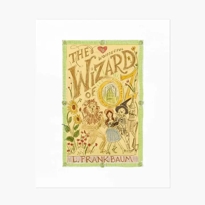 Rifle Paper Co 8x10 Art Print - Wizard of Oz