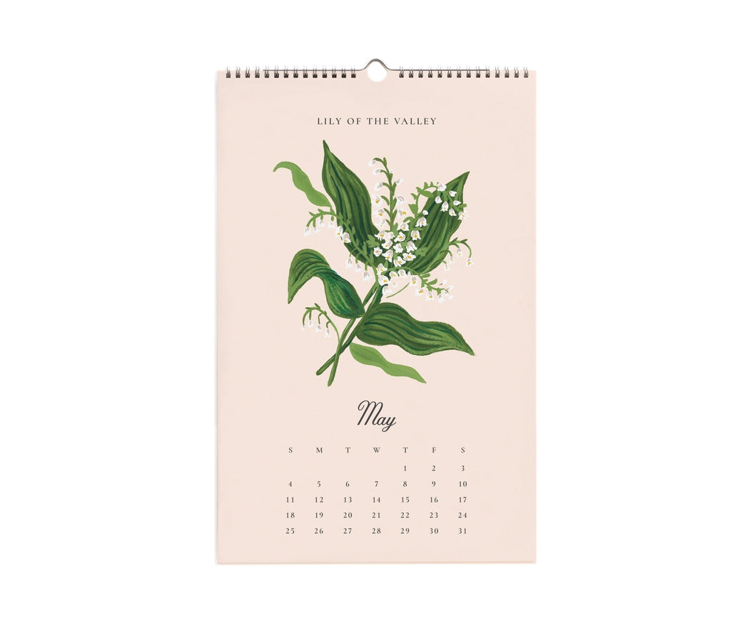 Rifle Paper Co 2025 Wall Calendar - Say It With Flowers