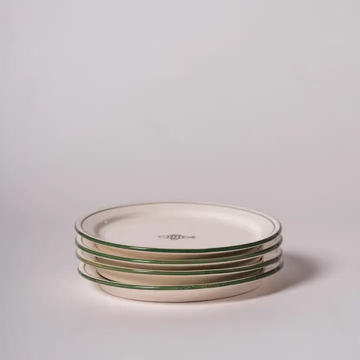 Melrose Icon Salad Plate - Fish