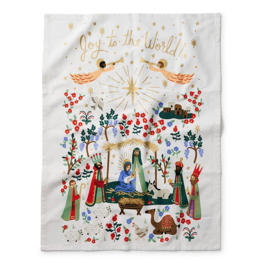 Rifle Paper Co Tea Towel - Nativity