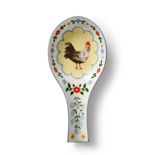 Rifle Paper Co Porcelain Spoon Rest - Home Sweet Home