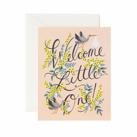 Rifle Paper Co Card - Welcome Little One