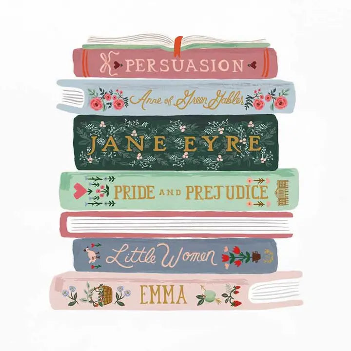 Rifle Paper Co 8x10 Art Print - Ladies Night Book Club