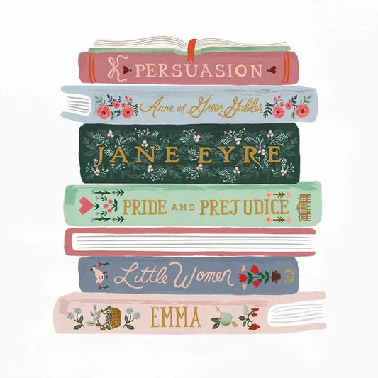 Rifle Paper Co 8x10 Art Print - Ladies Night Book Club