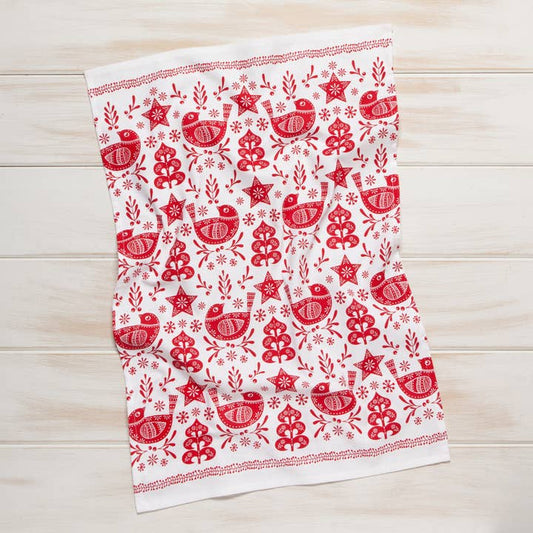 Snowbird Tea Towel