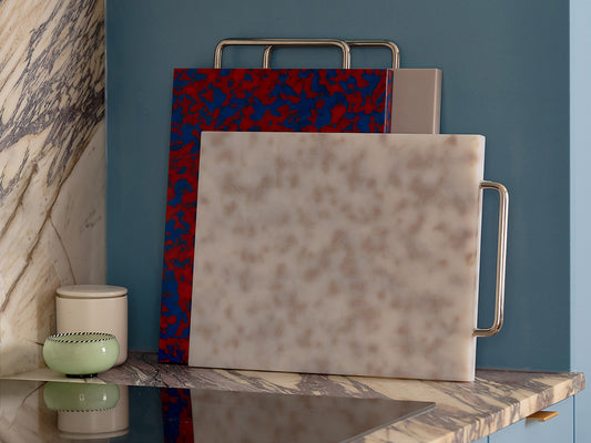 Cutting Board - Grey / White