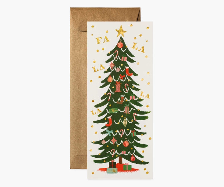 Trees Rifle Paper Rifle Paper Co Card - Fa La La Tree – Relish Decor