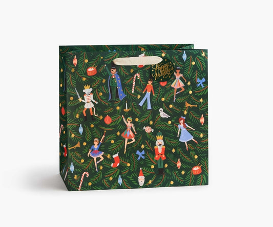 Rifle Paper Co Large Gift Bag - Nutcracker