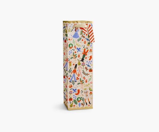 Rifle Paper Co Wine Gift Bag - Nutcracker Sweets