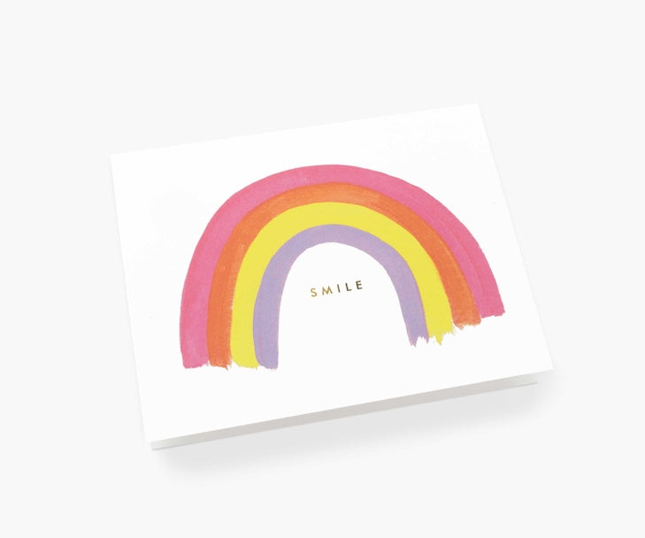 Rifle Paper Co Card - Smile Rainbow