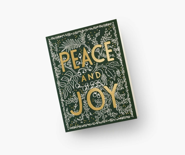 Rifle Paper Co Card - Evergreen Peace