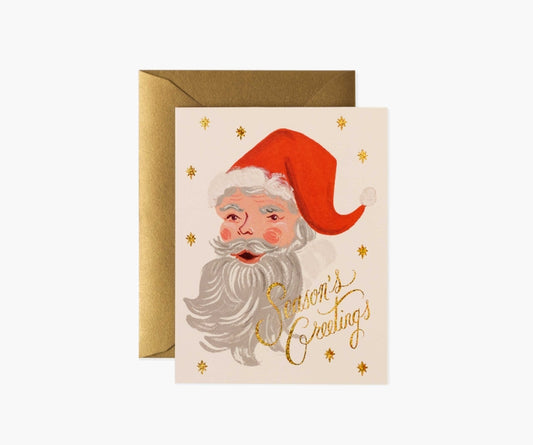 Rifle Paper Co Card - Greetings From Santa